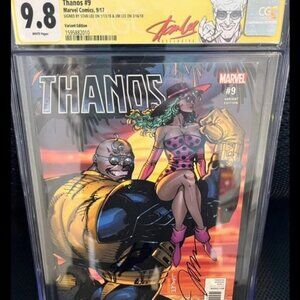 🔥 LISTING TITLE  Thanos #9 CGC 9.8 Signature Series – Stan Lee & Jim Lee Signed
